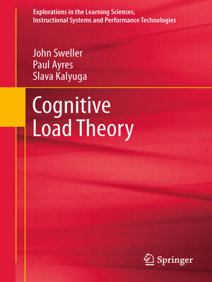 cover image of Cognitive Load Theory